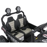 JOKO Elektrické autíčko Buggy SPEEDY 4x4, 4x200W, Dvojmiestne Kožené sedadlo, Penové kolesá, Osvetlená kapota, nosnosť 60kg, čie