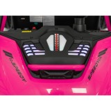 JOKO Elektrické autíčko Buggy SPEEDY 4x4, 4x200W, Dvojmiestne Kožené sedadlo, Penové kolesá, Osvetlená kapota, nosnosť 60kg, ruž