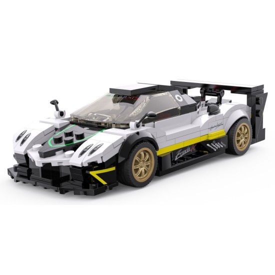 Rastar Stavebnica Auto Pagani Zonda R 387ks 1:28, biele