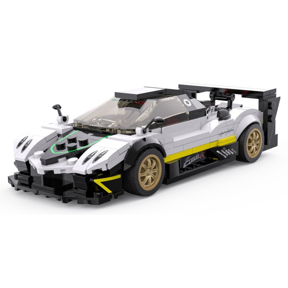 Rastar Stavebnica Auto Pagani Zonda R 387ks 1:28, biele