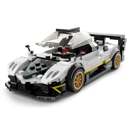 Rastar Stavebnica Auto Pagani Zonda R 387ks 1:28, biele