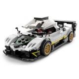 Rastar Stavebnica Auto Pagani Zonda R 387ks 1:28, biele
