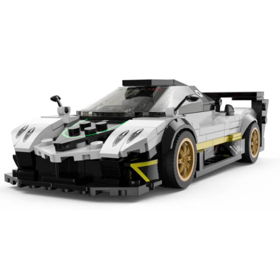 Rastar Stavebnica Auto Pagani Zonda R 387ks 1:28, biele