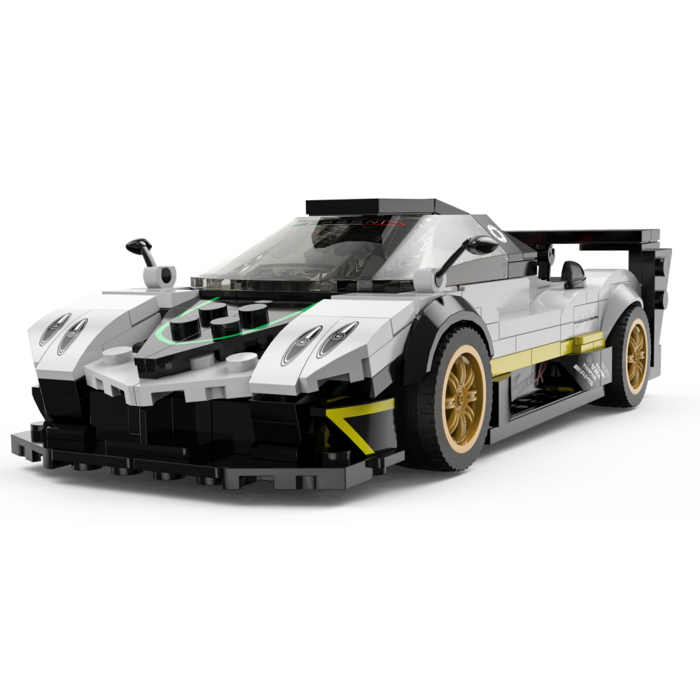 Rastar Stavebnica Auto Pagani Zonda R 387ks 1:28, biele