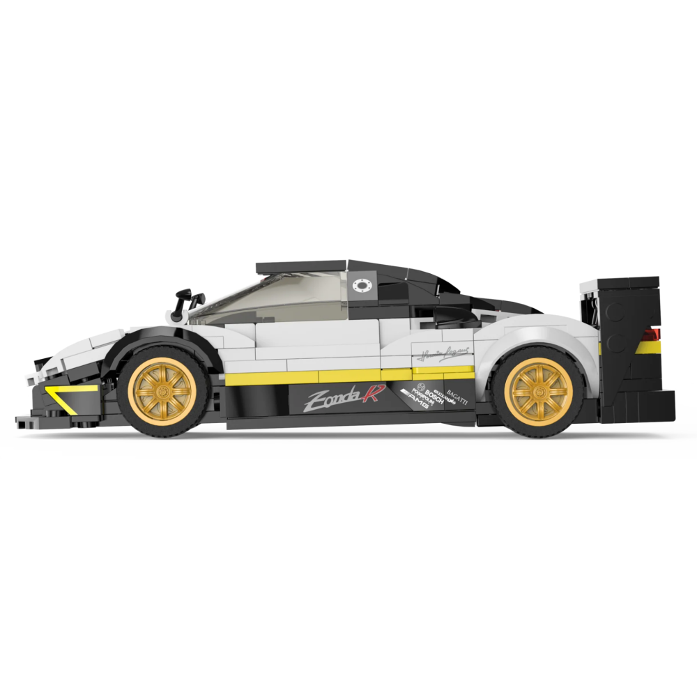 Rastar Stavebnica Auto Pagani Zonda R 387ks 1:28, biele