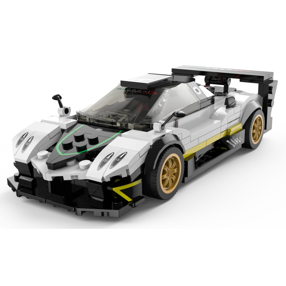 Rastar Stavebnica Auto Pagani Zonda R 387ks 1:28, biele