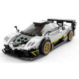 Rastar Stavebnica Auto Pagani Zonda R 387ks 1:28, biele