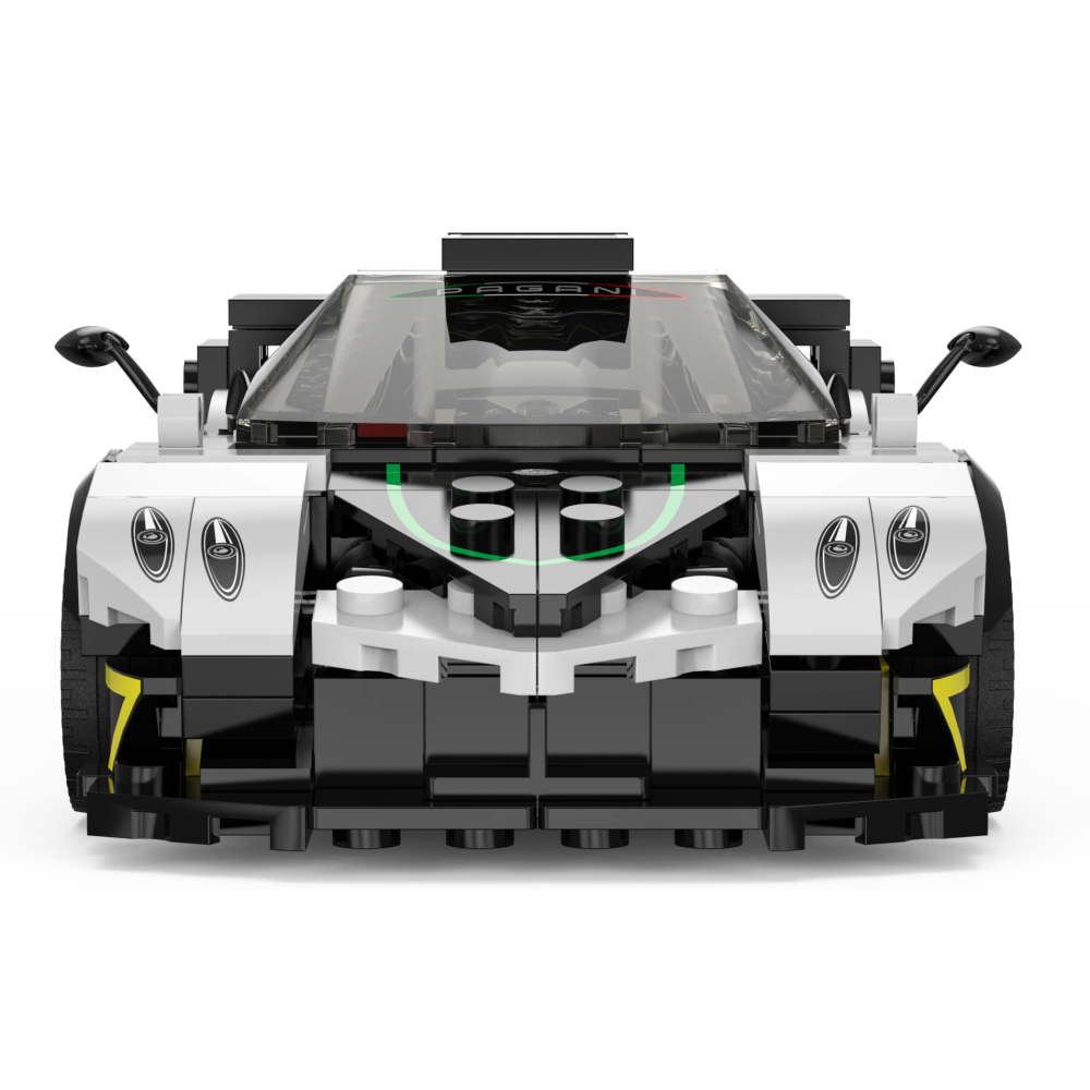 Rastar Stavebnica Auto Pagani Zonda R 387ks 1:28, biele