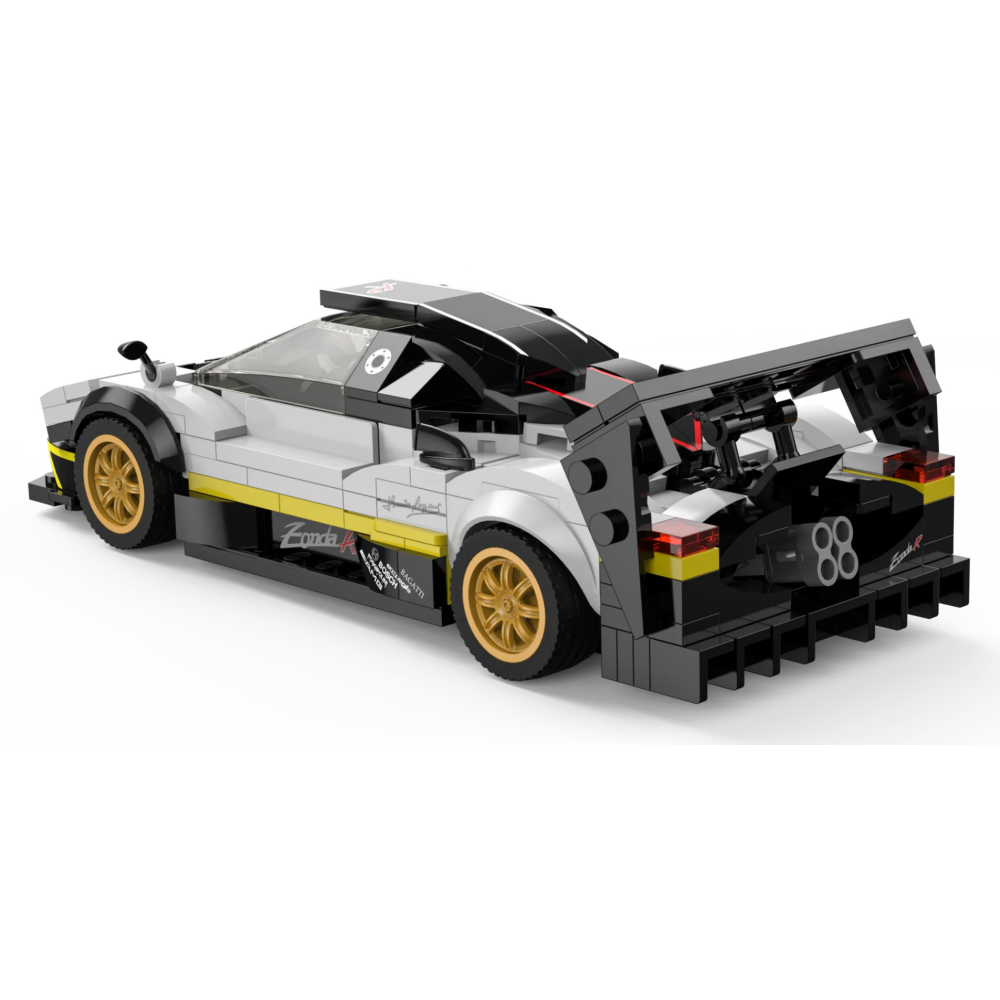 Rastar Stavebnica Auto Pagani Zonda R 387ks 1:28, biele