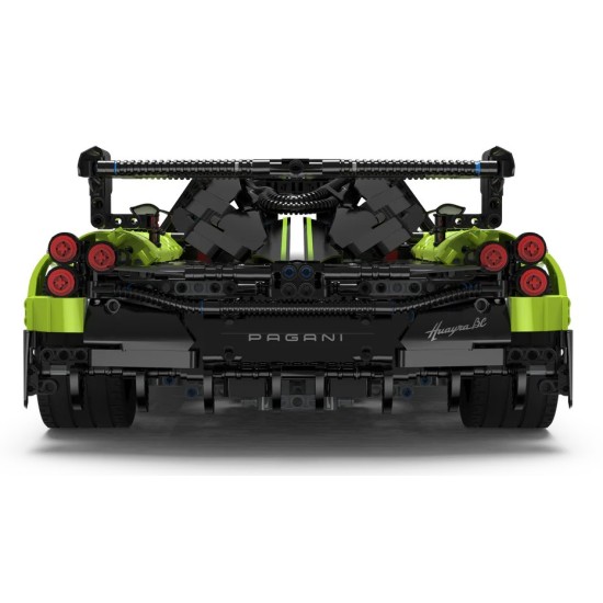 Rastar Veľká Technická stavebnica 2892ks Auto Pagani Huayra 1:8, zelená