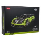 Rastar Veľká Technická stavebnica 2892ks Auto Pagani Huayra 1:8, zelená