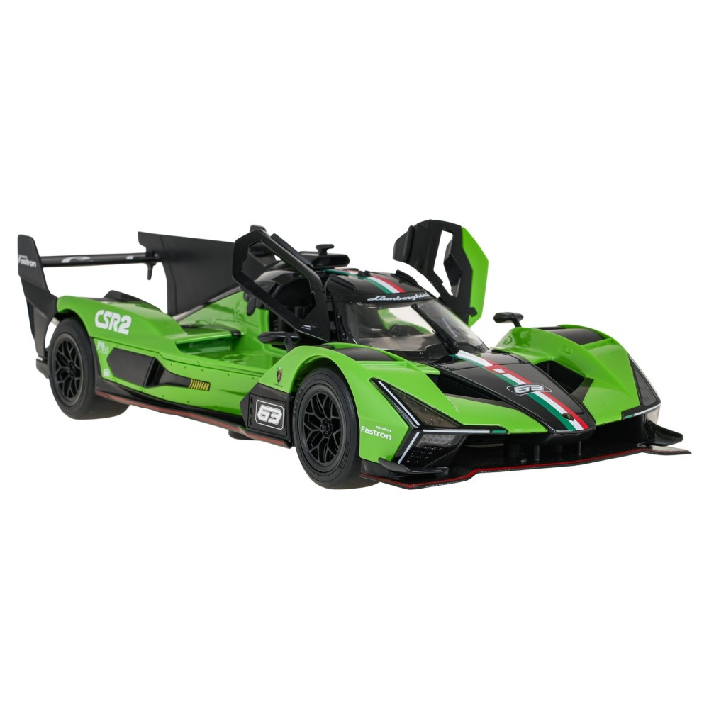 Rastar RC Auto Lamborghini SC63 1:14 na diaľkové ovládanie, zelené