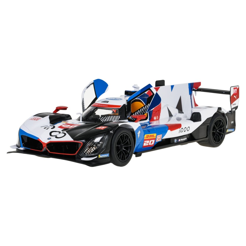 Rastar RC Auto BMW M Hybrid V8 1:24 na diaľkové ovládanie, biele