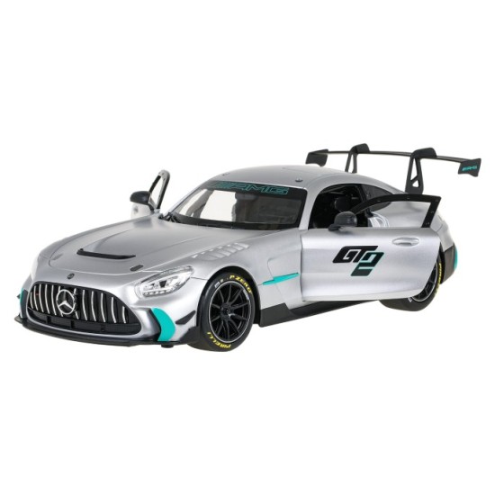 Rastar RC Auto Mercedes-AMG GT2 1:14 na diaľkové ovládanie, sivé