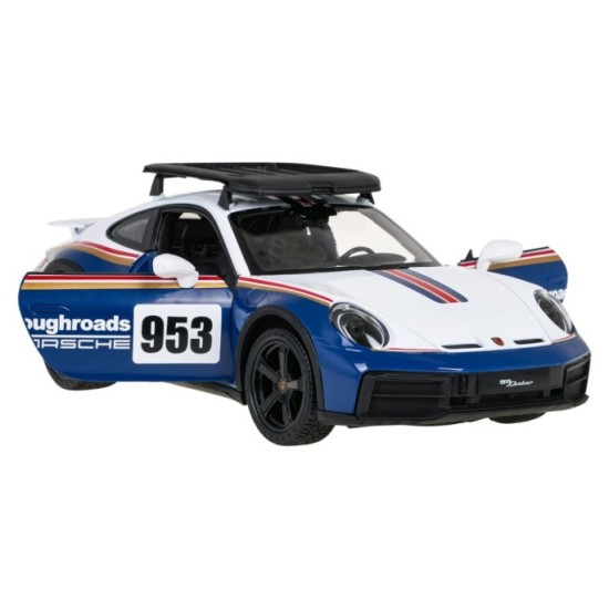 Rastar RC Auto Porsche 911 Dakar 1:14 na diaľkové ovládanie, modré