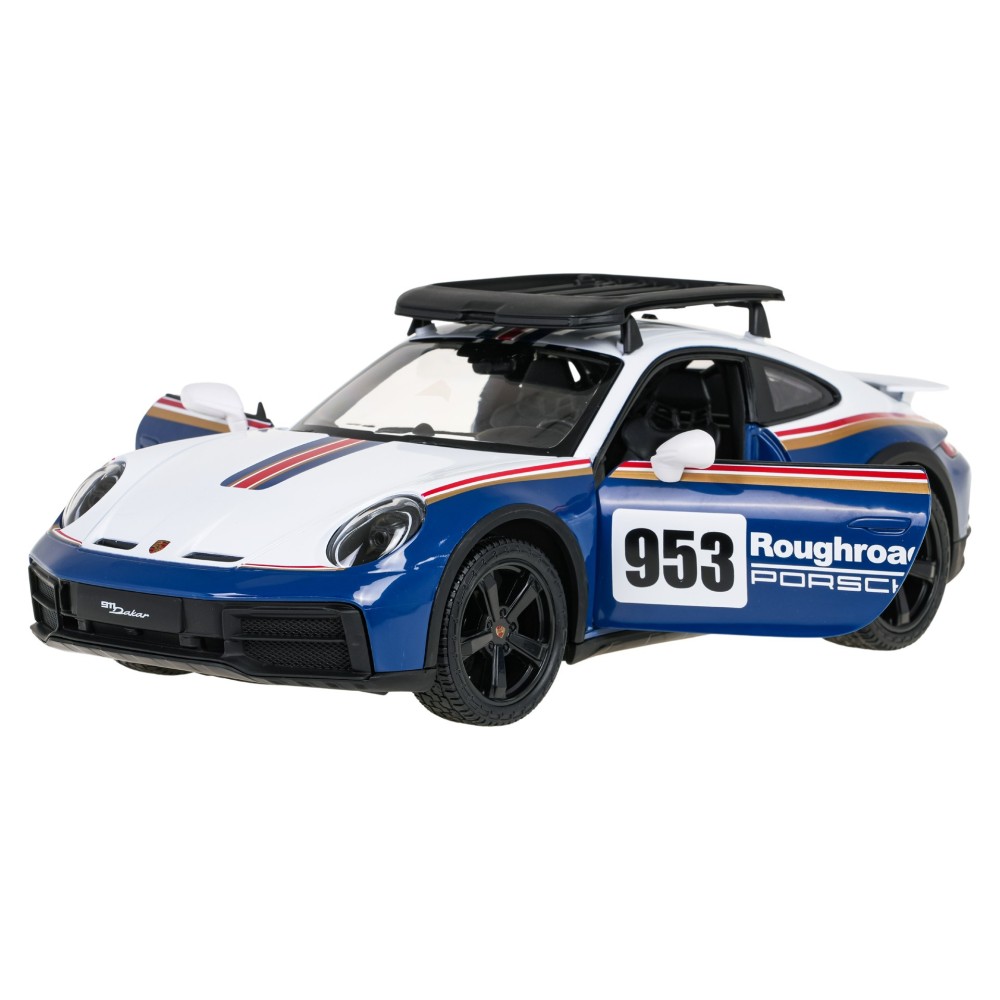 Rastar RC Auto Porsche 911 Dakar 1:14 na diaľkové ovládanie, modré