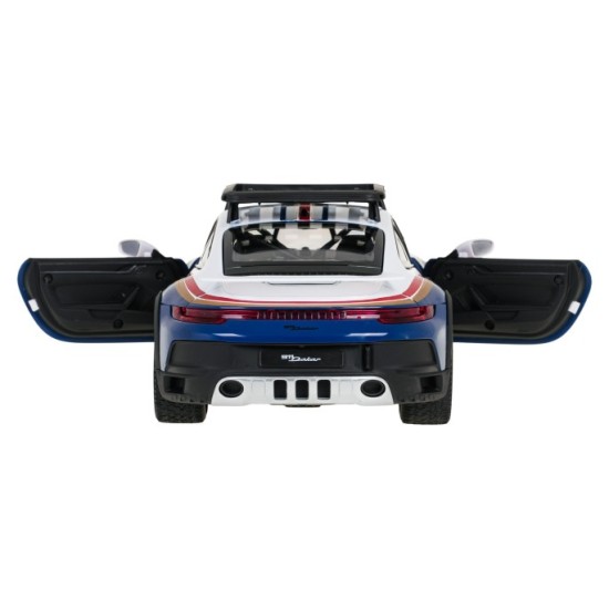 Rastar RC Auto Porsche 911 Dakar 1:14 na diaľkové ovládanie, modré