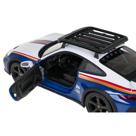 Rastar RC Auto Porsche 911 Dakar 1:14 na diaľkové ovládanie, modré