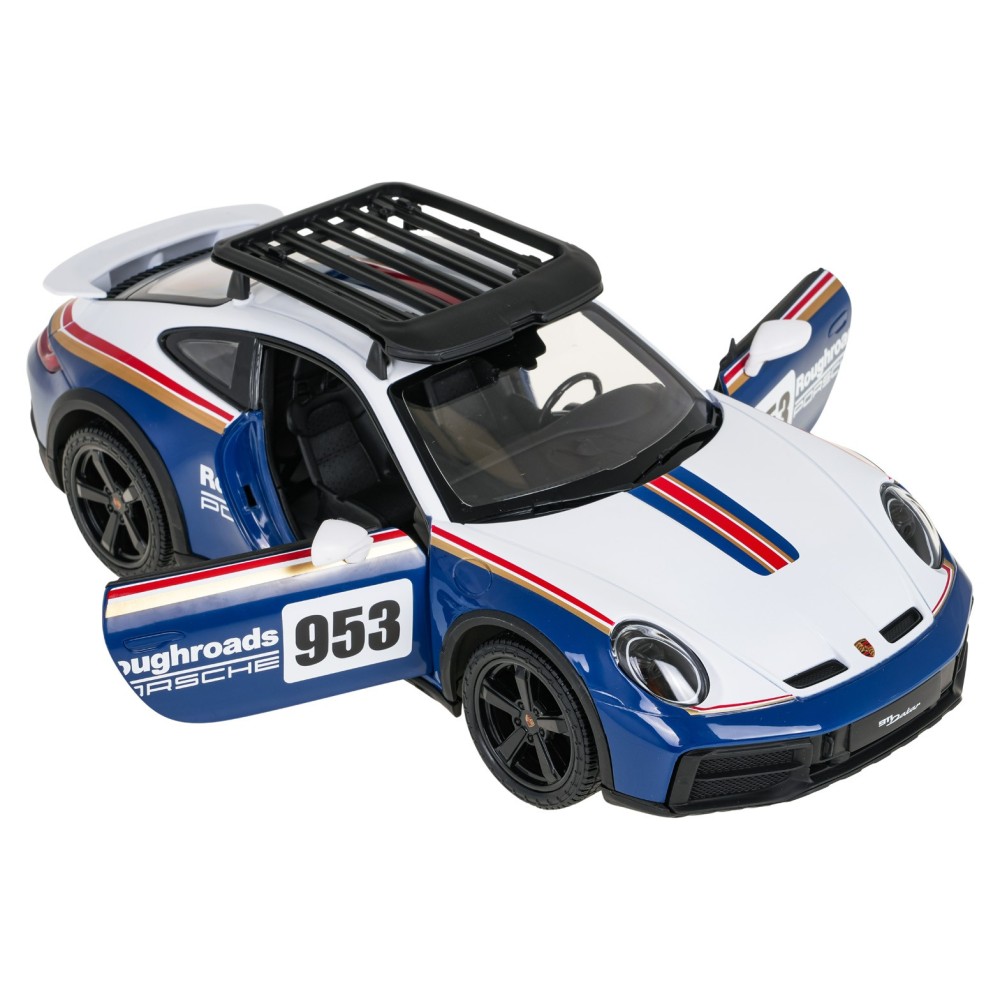 Rastar RC Auto Porsche 911 Dakar 1:14 na diaľkové ovládanie, modré