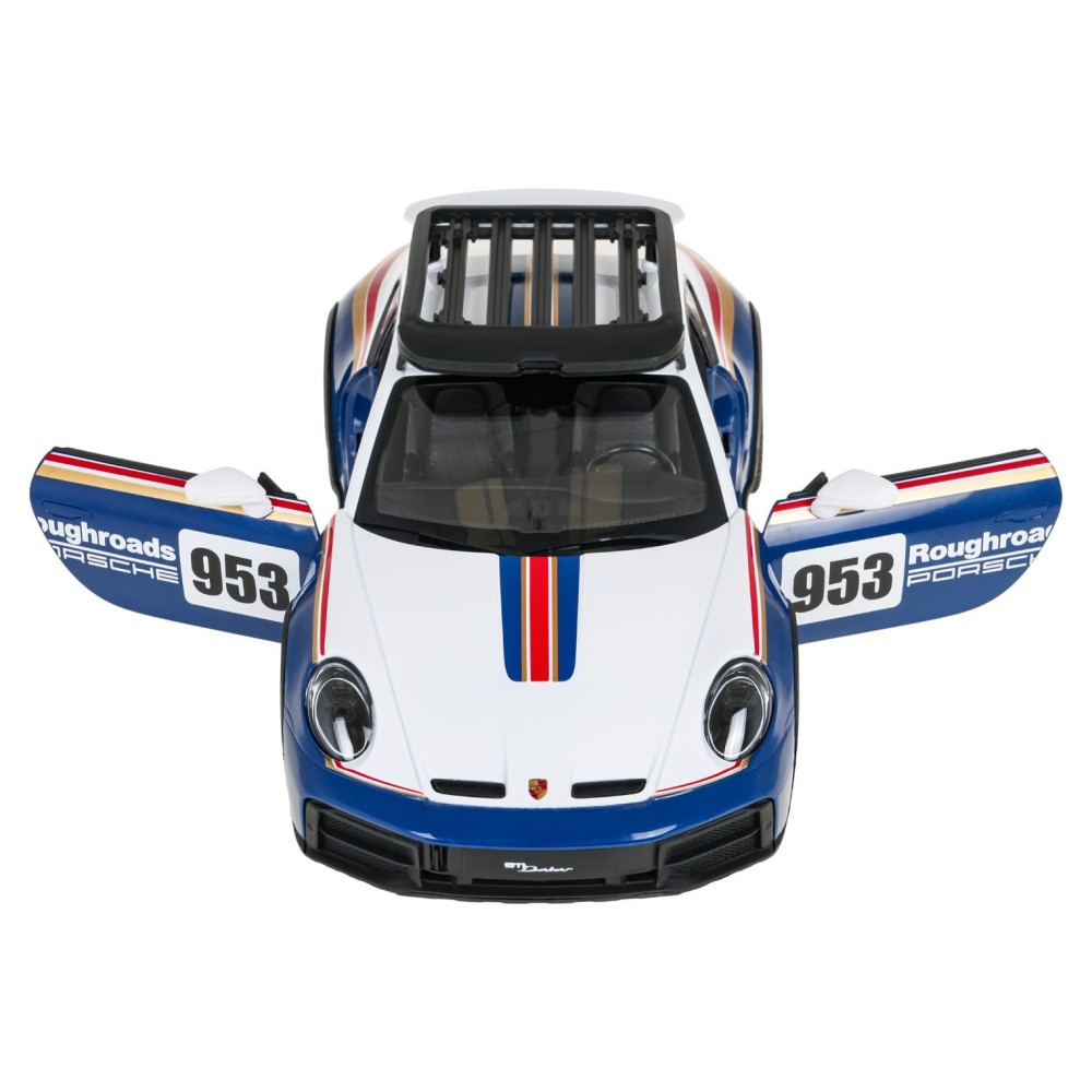 Rastar RC Auto Porsche 911 Dakar 1:14 na diaľkové ovládanie, modré