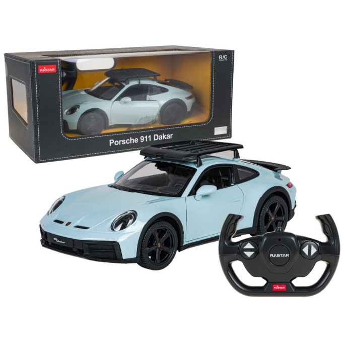 Rastar RC Auto Porsche 911 Dakar Mint na diaľkové ovládanie