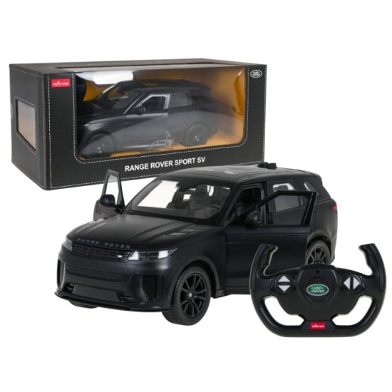 Rastar RC Auto Range Rover Sport SV Gold 1:14 s LED svetlom na diaľkové ovládanie, čierne
