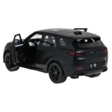 Rastar RC Auto Range Rover Sport SV Gold 1:14 s LED svetlom na diaľkové ovládanie, čierne
