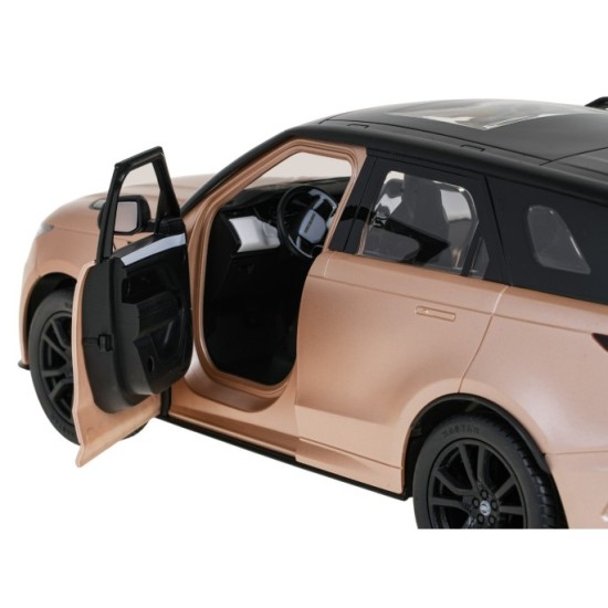 Rastar RC Auto Range Rover Sport SV Gold 1:14 s LED svetlom na diaľkové ovládanie, zlaté