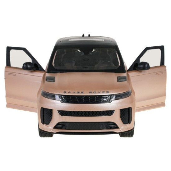 Rastar RC Auto Range Rover Sport SV Gold 1:14 s LED svetlom na diaľkové ovládanie, zlaté