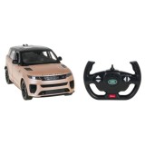 Rastar RC Auto Range Rover Sport SV Gold 1:14 s LED svetlom na diaľkové ovládanie, zlaté