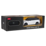 Rastar RC Auto Range Rover Sport SV RASTAR 1:24 na diaľkové ovládanie, biele