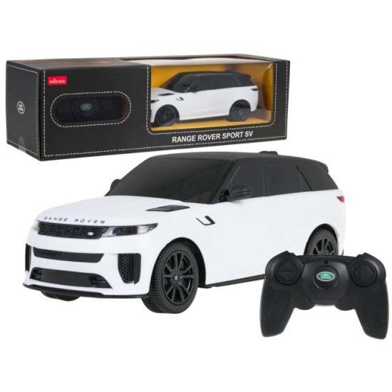 Rastar RC Auto Range Rover Sport SV RASTAR 1:24 na diaľkové ovládanie, biele