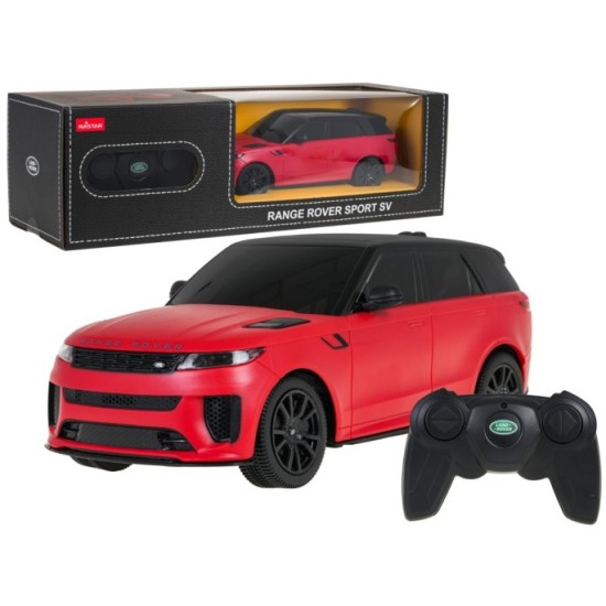 Rastar RC Auto Range Rover Sport SV RASTAR 1:24 na diaľkové ovládanie, červené