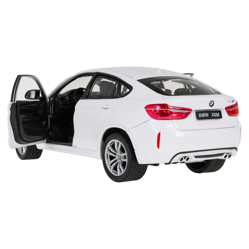 Rastar Kovové Auto BMW X6M 1:24, biele