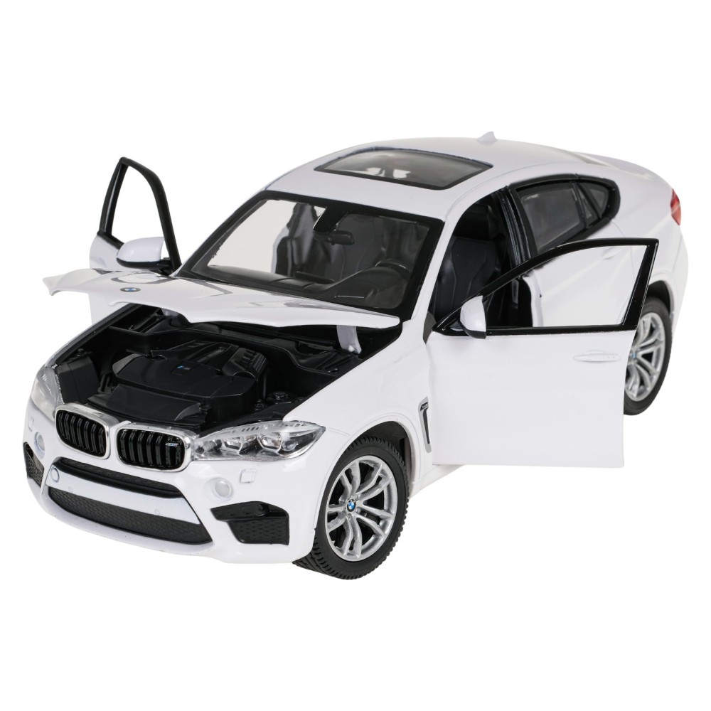 Rastar Kovové Auto BMW X6M 1:24, biele
