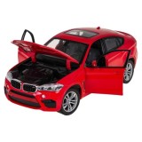 Rastar Kovové Auto BMW X6M 1:24, červené