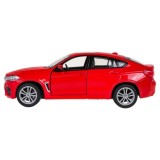 Rastar Kovové Auto BMW X6M 1:24, červené