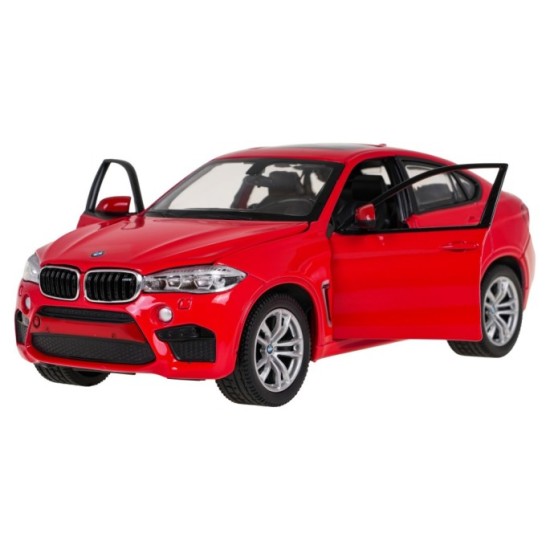 Rastar Kovové Auto BMW X6M 1:24, červené