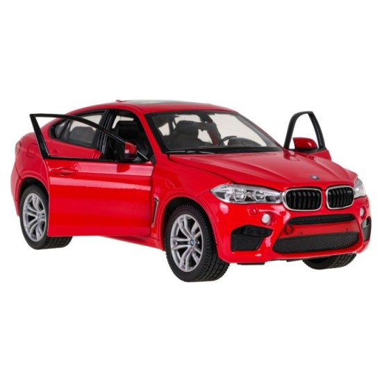 Rastar Kovové Auto BMW X6M 1:24, červené