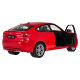 Rastar Kovové Auto BMW X6M 1:24, červené