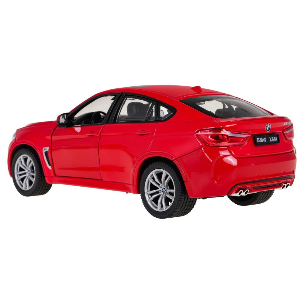 Rastar Kovové Auto BMW X6M 1:24, červené