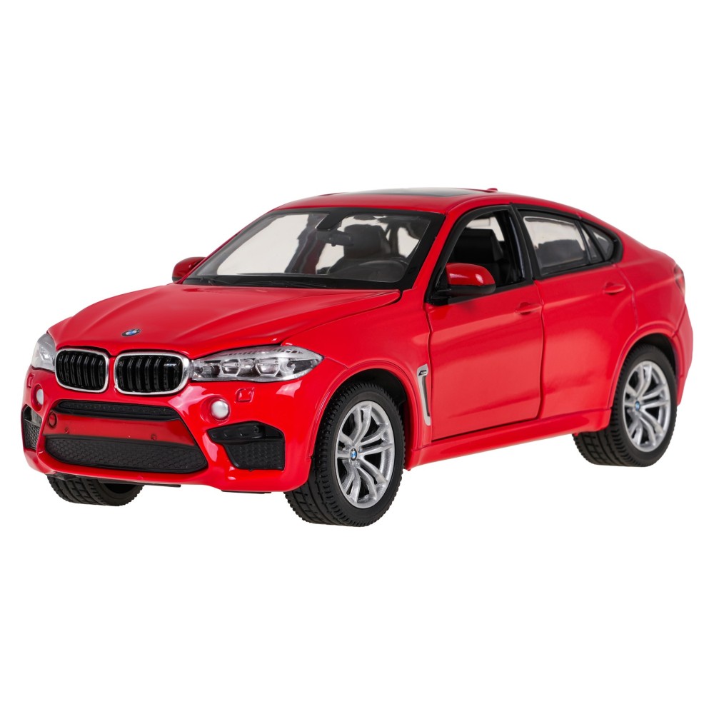 Rastar Kovové Auto BMW X6M 1:24, červené