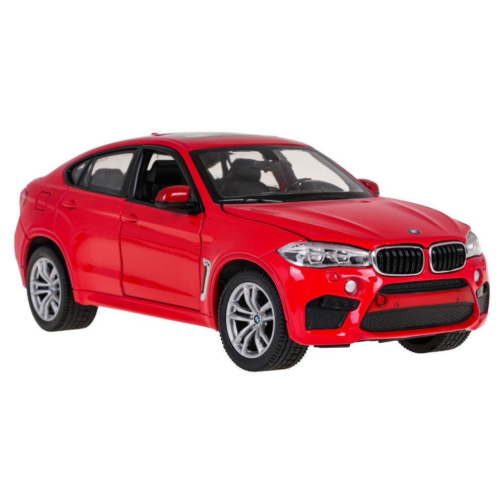 Rastar Kovové Auto BMW X6M 1:24, červené
