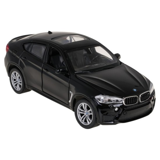 Rastar Kovové Auto BMW X6M 1:24, čierne
