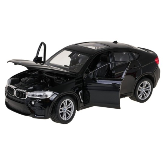 Rastar Kovové Auto BMW X6M 1:24, čierne