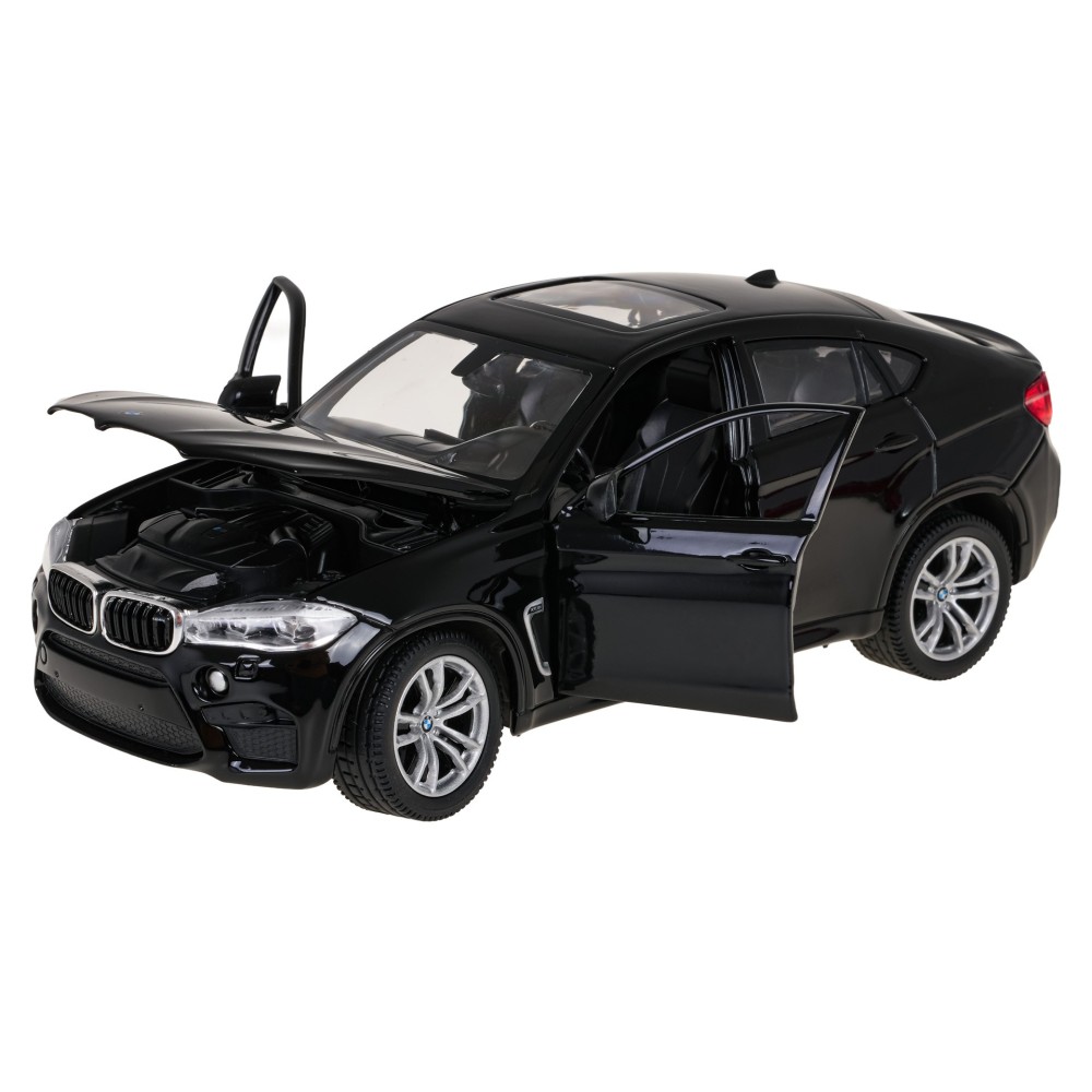 Rastar Kovové Auto BMW X6M 1:24, čierne