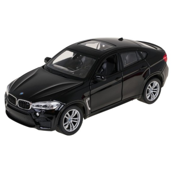Rastar Kovové Auto BMW X6M 1:24, čierne
