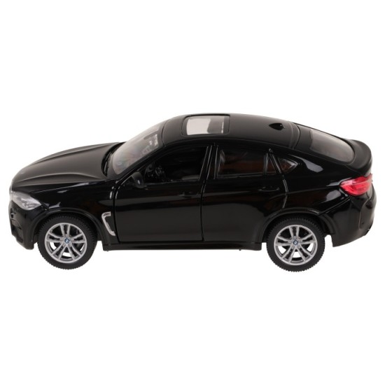 Rastar Kovové Auto BMW X6M 1:24, čierne
