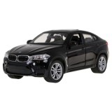 Rastar Kovové Auto BMW X6M 1:24, čierne