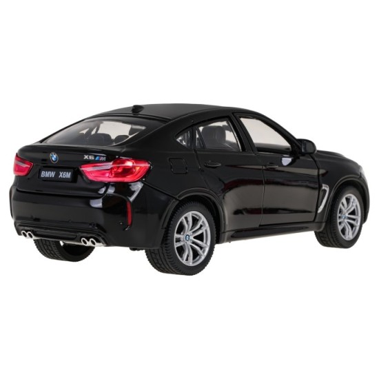 Rastar Kovové Auto BMW X6M 1:24, čierne